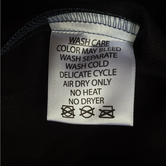 Delta Blue Black Canvas An American Original Mens Jacket Sz Small - Picture 8 of 8